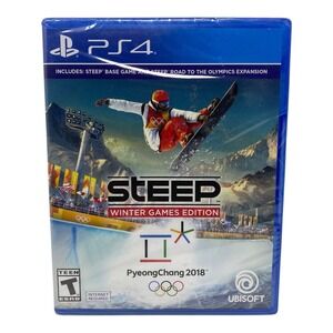 Steep Winter Games Edition PS4 Playstation 4 PyeongChang 2018 SEALED LOOSE DISC